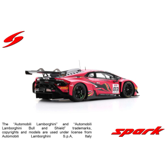 autó és motor modellek model 1/18 Lamborgini Huracan GT3 24H SPA 2023 N.83