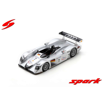 autó és motor modellek model 1/18 Audi R8 Turbo Le Mans 2000 N.7