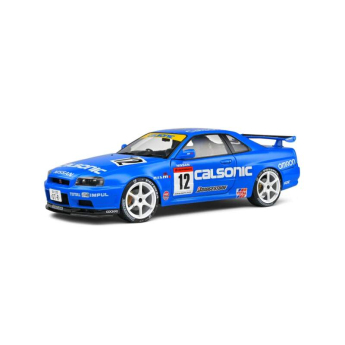 autó és motor modellek model 1/18 Nissan GT-R R34 Calsonic 2000