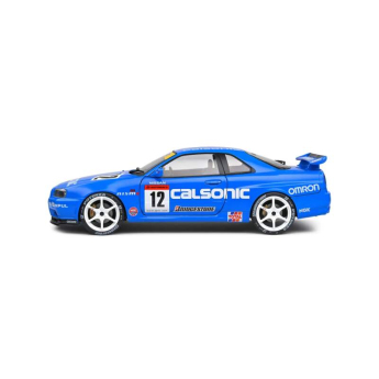 autó és motor modellek model 1/18 Nissan GT-R R34 Calsonic 2000