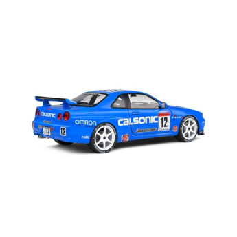 autó és motor modellek model 1/18 Nissan GT-R R34 Calsonic 2000