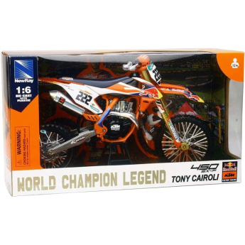 autó és motor modellek model 1/6 KTM SX 450 S-F Antonio Cairoli Legend