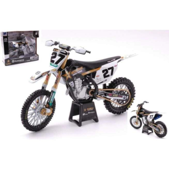 autó és motor modellek model 1/12 Husquarna FC 450 M. Stewart