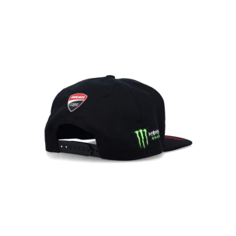 Ducati Corse baseball sapka Monster Energy with a flat visor 2026