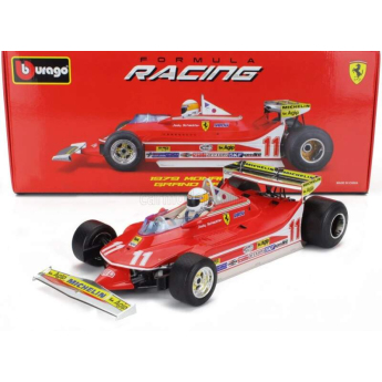 autó és motor modellek model 1/18 Ferrari F1 312T4 1979 Monaco GP J. Scheckter
