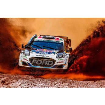 autó és motor modellek model 1/18 IXO Ford Puma Rally 1, WRC, Safari Rallye Kenia, 2024, #16,