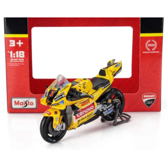autó és motor modellek model 1/18 Ducati MotoGP GP23 - Francesco Bagnaia #1 - Misano SE
