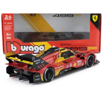 autó és motor modellek model 1/24 Ferrari 499P #50 Winner Le Mans 2024