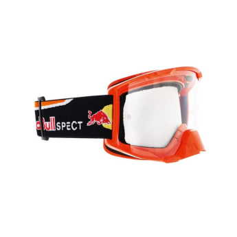 Red Bull Racing motokrossz szemüveg STRIVE orange with clear glass