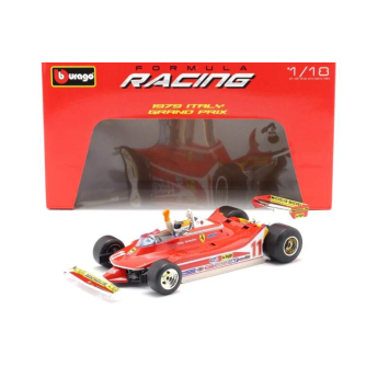 autó és motor modellek model 1/18 Ferrari F1 312T4 1979 Monza GP J. Scheckter