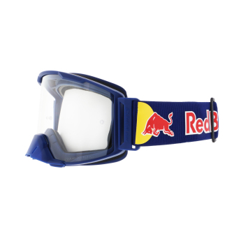 Red Bull Racing motokrossz szemüveg STRIVE S, dark blue with clear glass