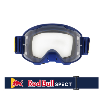 Red Bull Racing motokrossz szemüveg STRIVE S, dark blue with clear glass
