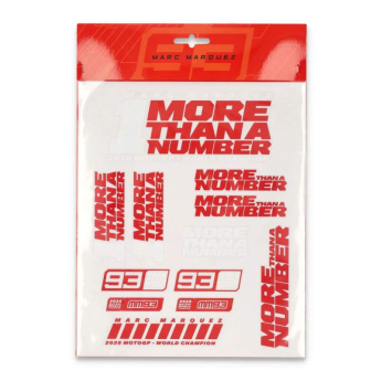 Marc Marquez matricák 93 - #1 Championship Stickers 2026
