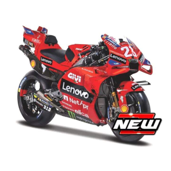autó és motor modellek model 1/18 Ducati MotoGP GP24 - Enea Bastianini #1