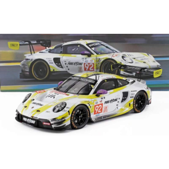Model IXO Porsche 911 GT3 R #92 Bachler/Malykhin/Sturm 24H Le Mans 2024  1:18