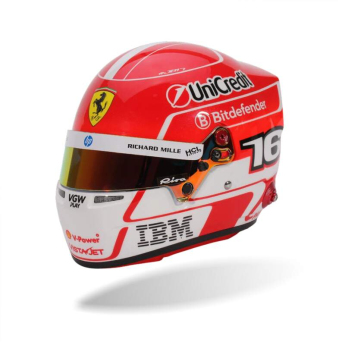autó és motor modellek sisak modellje 1/2 Charles Leclerc 2025