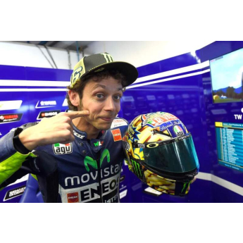 autó és motor modellek sisak modellje 1:5 MotoGP Valentino Rossi Mugello 2014