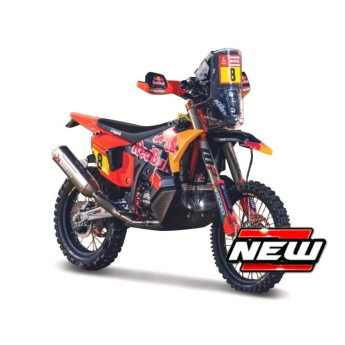 autó és motor modellek model 1/6 450 Rally Dakar 2024 Toby Price nr.8