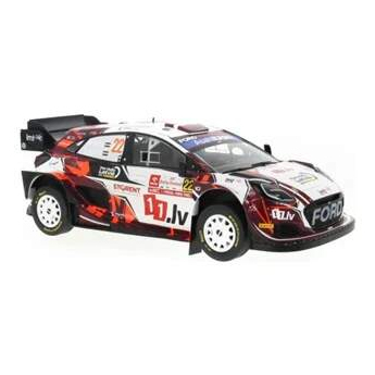 Model IXO Ford Puma Rally 1, WRC, Rally Poland -#22 M. Sesks 1:18