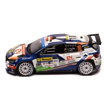 autó és motor modellek modell 1/43 Škoda Fabia Rally2 - Barum Rally 2024 #10 S.Wagner - J.Hain