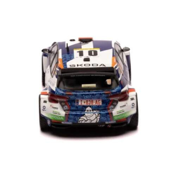 autó és motor modellek modell 1/43 Škoda Fabia Rally2 - Barum Rally 2024 #10 S.Wagner - J.Hain