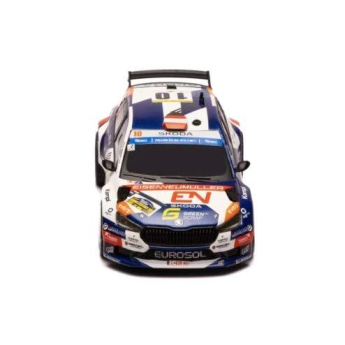 autó és motor modellek modell 1/43 Škoda Fabia Rally2 - Barum Rally 2024 #10 S.Wagner - J.Hain