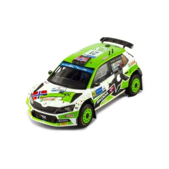 Model IXO Škoda Fabia Rally2 EVO #21 A.Mikkelsen - T.Eriksen Rally Estonia 2022 1:43