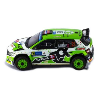autó és motor modellek modell 1/43 Fabia Rally2 EVO #21 A.Mikkelsen - T.Eriksen Rally Estonia 2022