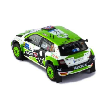 autó és motor modellek modell 1/43 Fabia Rally2 EVO #21 A.Mikkelsen - T.Eriksen Rally Estonia 2022