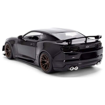 autó és motor modellek model 1/24 Chevrolet Camaro 2024 ZL1 1LE Black - Fast & Furious
