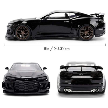 autó és motor modellek model 1/24 Chevrolet Camaro 2024 ZL1 1LE Black - Fast & Furious