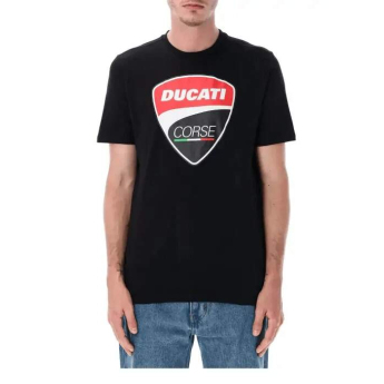Ducati Corse férfi póló big logo black 2026