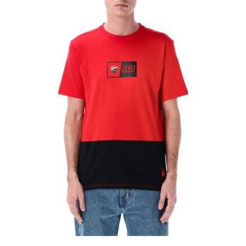 Marc Marquez férfi póló small logo in the middle red 2026
