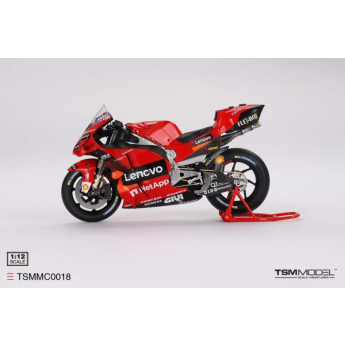 autó és motor modellek model 1/12 TSM MotoGP - Ducati Desmosedici Francesco Bagnaia GP22 #63 2022