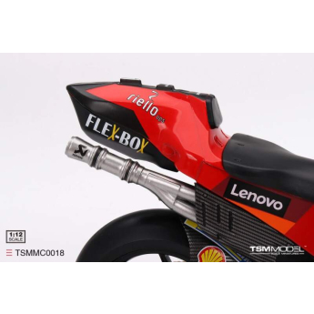 autó és motor modellek model 1/12 TSM MotoGP - Ducati Desmosedici Francesco Bagnaia GP22 #63 2022