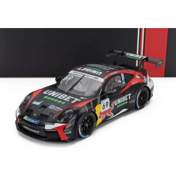 autó és motor modellek model 1/24 IXO Porsche 911 GT3 #69 Porsche cup - Zolder 2024
