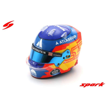 autó és motor modellek sisak modellje 1:5 Carlos Sainz F1 2025