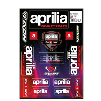 Velký set samolepek Aprilia Racing MotoGP - týmová edice