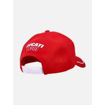 Ducati Corse baseball sapka Debossed Grid red 2026