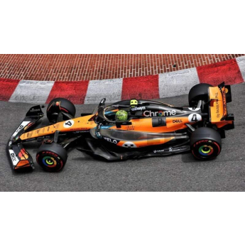 autó és motor modellek modell 1/43 McLaren F1 MCL39 Monaco 2025 Lando Norris #4 Signature