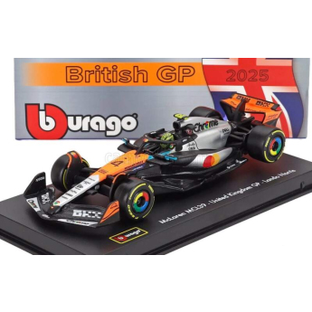 autó és motor modellek modell 1/43 McLaren F1 MCL39 Lando Norris Silverstone #4 2025 Signature