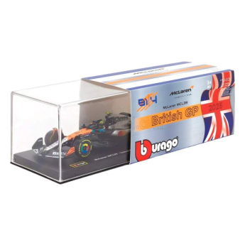autó és motor modellek modell 1/43 McLaren F1 MCL39 Lando Norris Silverstone #4 2025 Signature