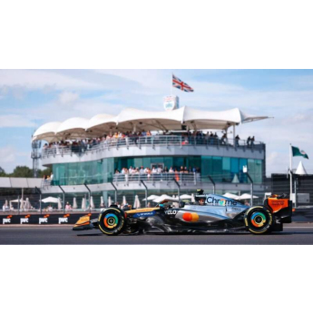 autó és motor modellek modell 1/43 McLaren F1 MCL39 Lando Norris Silverstone #4 2025 Signature