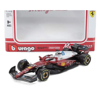 autó és motor modellek modell 1/43 Scuderia Ferrari SF-25 Charles Leclerc #16  Monza 2025
