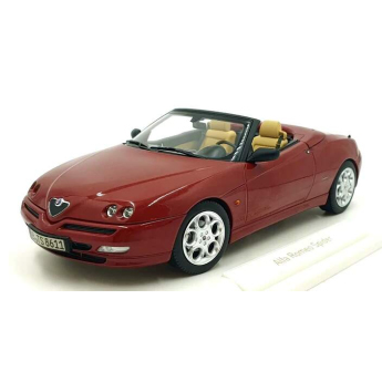 autó és motor modellek model 1/18 Alfa Romeo Spider 1999 red