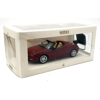 autó és motor modellek model 1/18 Alfa Romeo Spider 1999 red