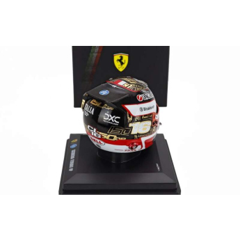 autó és motor modellek sisak modellje 1:5 Charles Leclerc - SF Abu Dhabi 2025