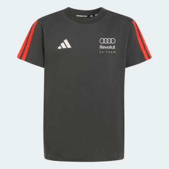 Audi F1 gyerek póló DNA print grey F1 Team 2026