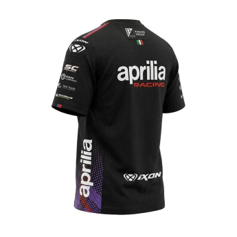 Aprilia Racing férfi póló official Teamline Replica 2026