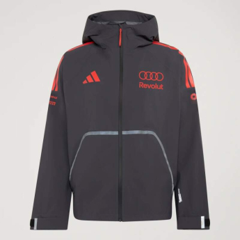 Audi F1 férfi kapucnis kabát Mechanics Rain grey F1 Team 2026